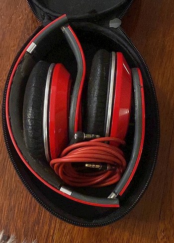 Kırmızı Beats by Dr. Dre Studio Kulaklık - Görsel 5
