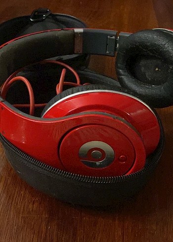Kırmızı Beats by Dr. Dre Studio Kulaklık - Görsel 3