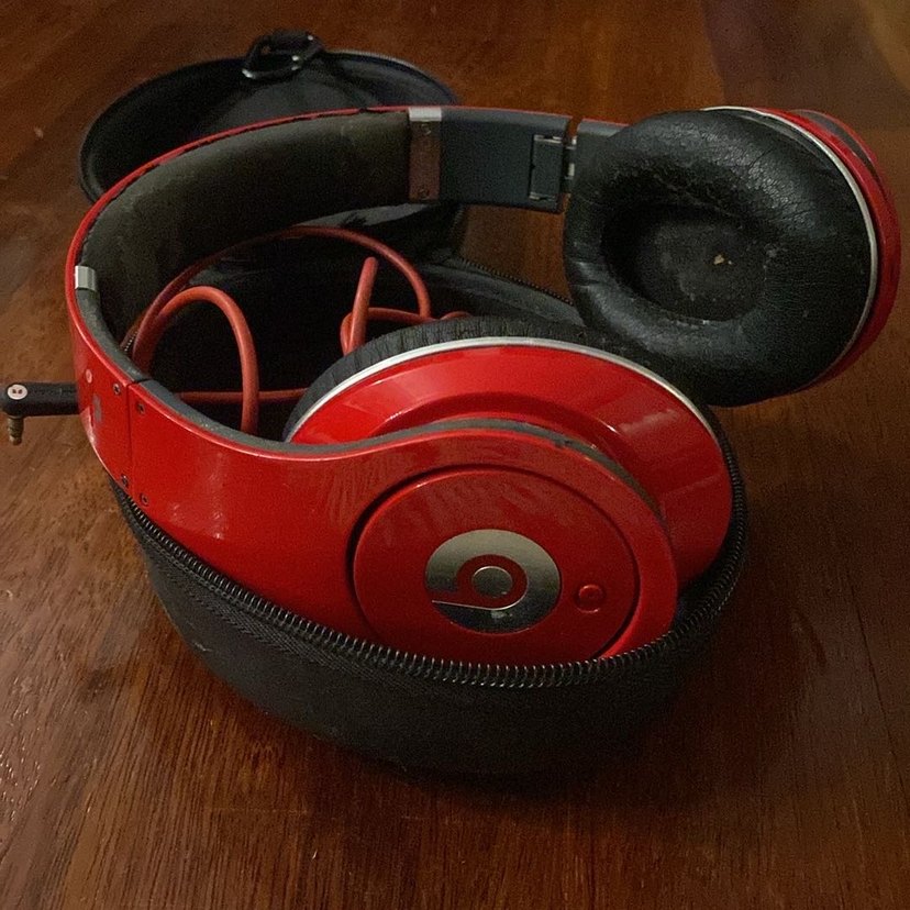 Kırmızı Beats by Dr. Dre Studio Kulaklık - Görsel 3