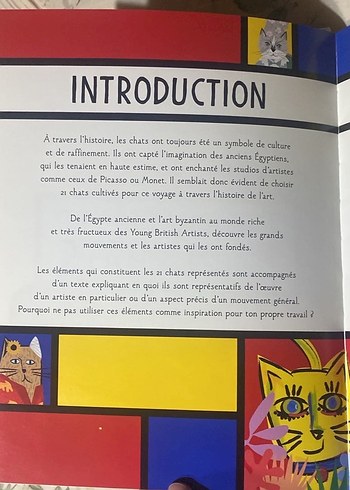 L'Histoire de l'Art en 21 Chats Sanat Kitabı - Görsel 6