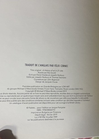 L'Histoire de l'Art en 21 Chats Sanat Kitabı - Görsel 5