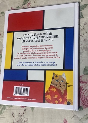 L'Histoire de l'Art en 21 Chats Sanat Kitabı - Görsel 2