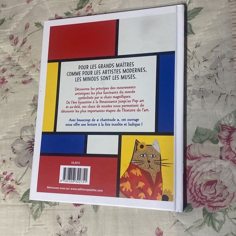 L'Histoire de l'Art en 21 Chats Sanat Kitabı - Görsel 2