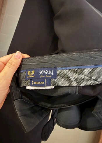 Süvari marka klasik kumaş pantolon - Görsel 2