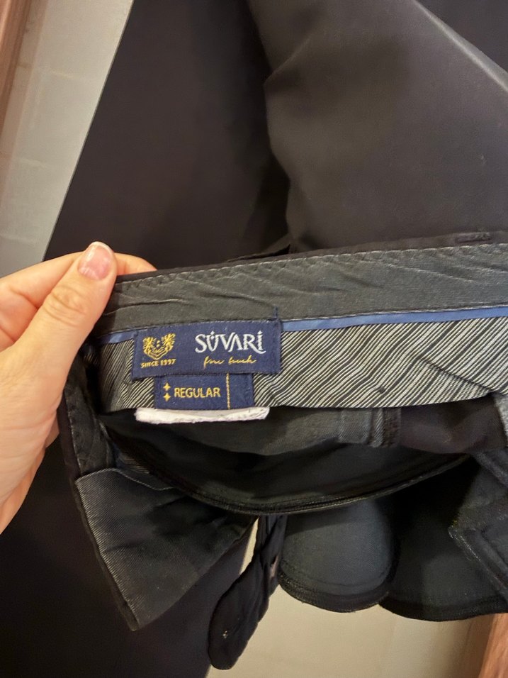 Süvari marka klasik kumaş pantolon - Görsel 2