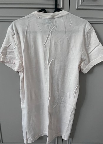 Baskılı Beyaz Erkek Tişört - Görsel 2