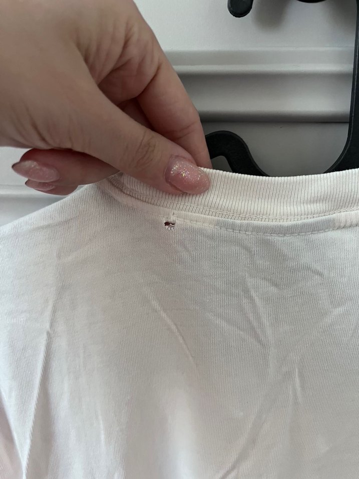 Baskılı Beyaz Erkek Tişört - Görsel 4