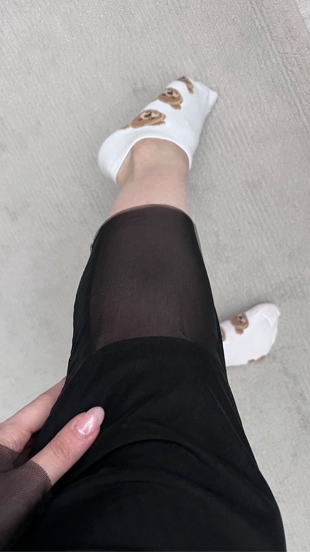 Transparan detay elbise - Görsel 5