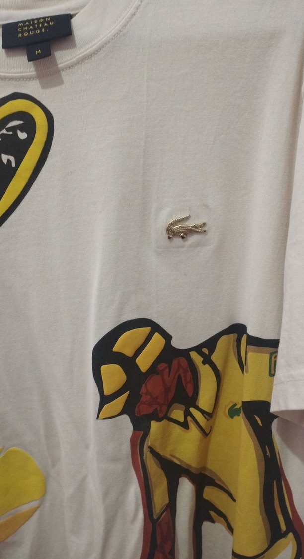 Sarı Baskılı Erkek Polo Tişört - Görsel 3