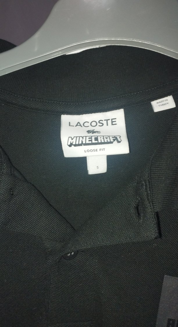 Lacoste Siyah Baskılı Erkek Polo Tişört - Görsel 2