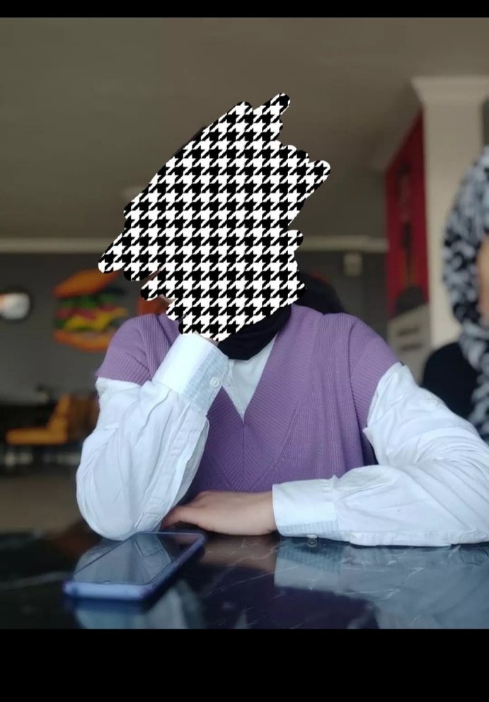 Mor Bağcıklı Salaş Midi süveter - Görsel 2