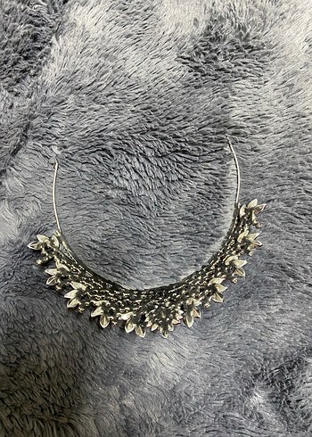 Kırmızı Pul Detaylı Taç kına tacı - Görsel 6