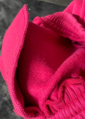 Rahat Kesim Pembe Midi Sweatpant - Görsel 6