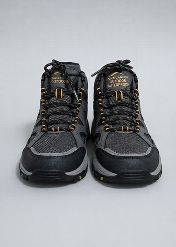 Gri Erkek skecers su geçirmez bot - Görsel 2