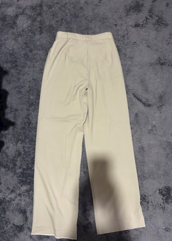 Kadın Bej  Kumaş Pantolon - Görsel 4