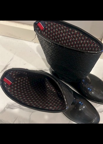 Tommy Hilfiger yağmur botu - Görsel 3