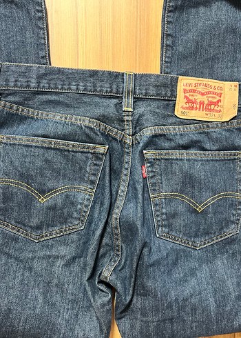 Levis 501 Mavi Denim Jean
