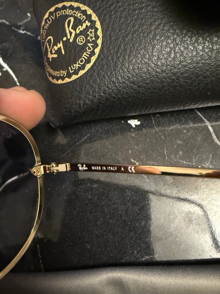 Ray-Ban erkek Gri Klasik Gözlük - Görsel 4
