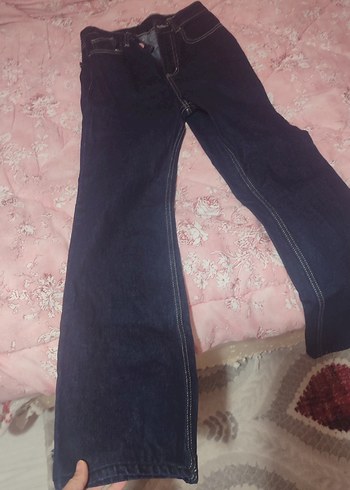 Kahverengi Kadın Midi Kot Pantolon - Görsel 3