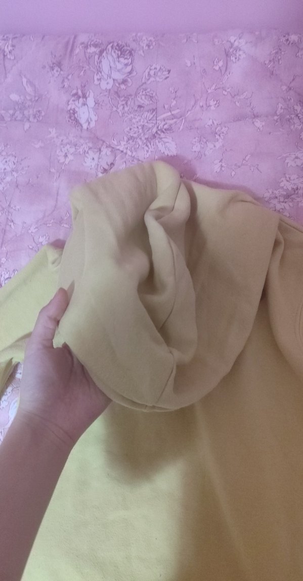 Bej Kapüşonlu Rahat Kesim Sweatshirt - Görsel 2