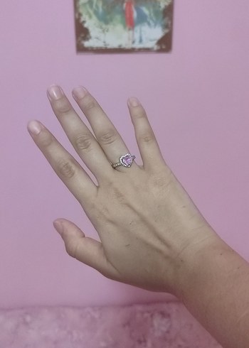 Dantel İşlemeli Pembe Midi Kolye Çelik - Görsel 2