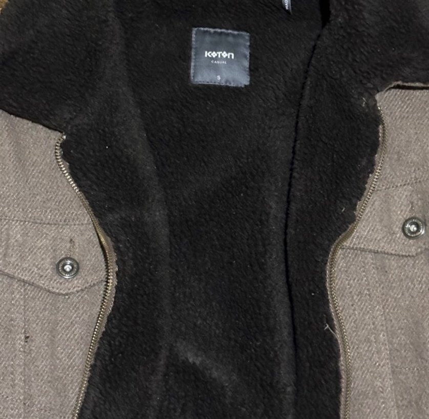 Kürk Detaylı Kahverengi Süet Erkek Ceket - Görsel 4