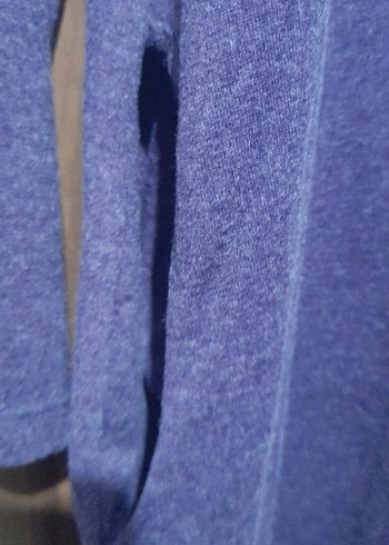 Uzun Kollu mor Kadın triko Elbise - Görsel 3