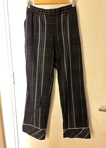 Siyah Suwen Uzun Kollu Kadın Pijama Takımı - Görsel 8