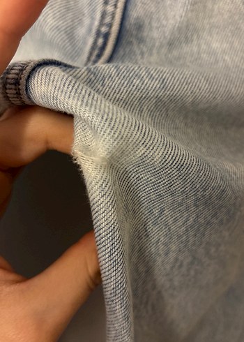 Bershka Mom Jean açık mavi - Görsel 6