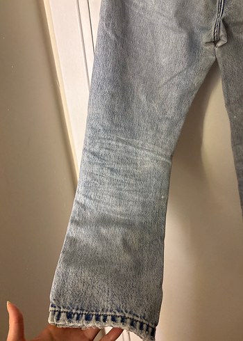Bershka Mom Jean açık mavi - Görsel 5