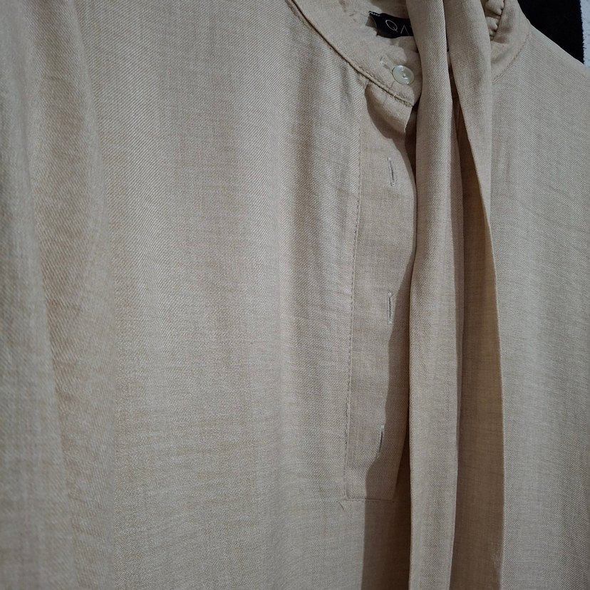 İnce keten yazlık elbise - Görsel 2