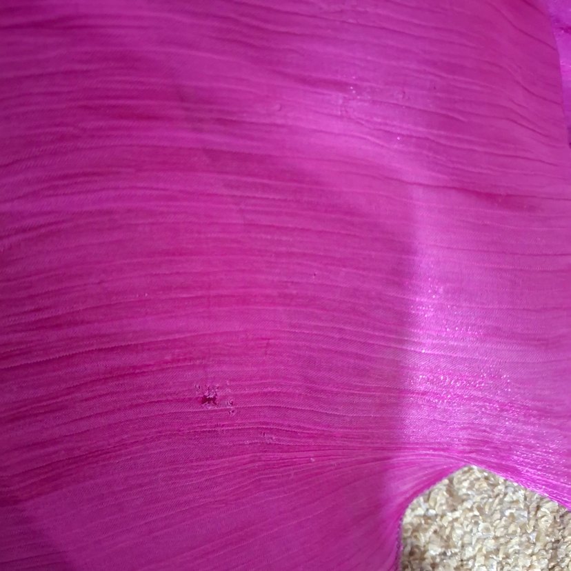 Fuşya Drapeli Uzun Abiye Elbise - Görsel 5