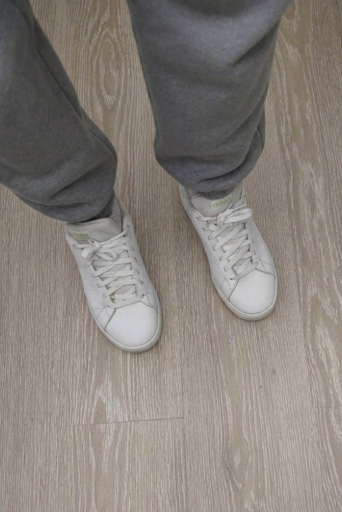Adidas Advantage Beyaz Spor Ayakkabı - 42 Numara — görsel 5/8