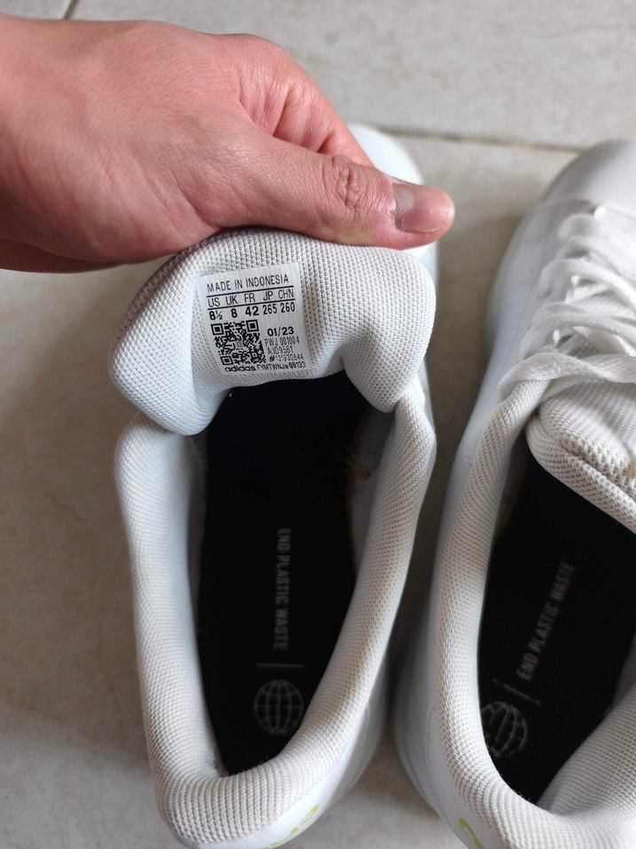Adidas Advantage Beyaz Spor Ayakkabı - 42 Numara — görsel 6/8