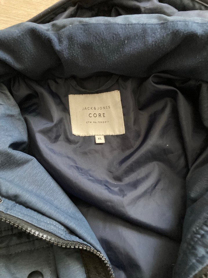 Jack Jones Erkek Lacivert Mont - Görsel 2