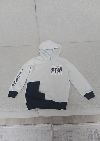 Bebek Erkek Kapüşonlu Sweatshirt ve Pantolon Takımı - Görsel 3