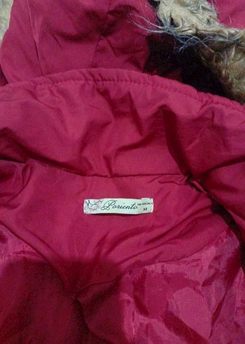 Kürklü Kapüşonlu Bordo Kadın Yelek - Görsel 3