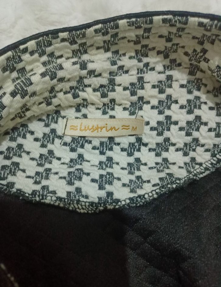 Gri siyah Yılan Desenli Fermuarlı Kadın Ceket - Görsel 3