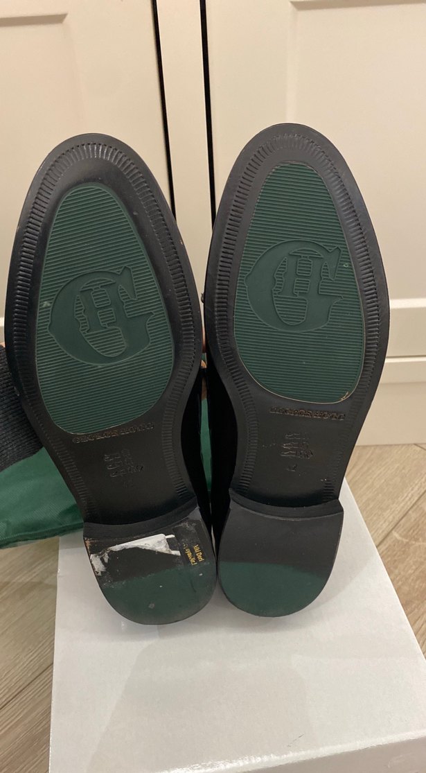 George Hogg Acı Kahve Deri Klasik Gerçek Kösele Erkek Loafer - Görsel 4