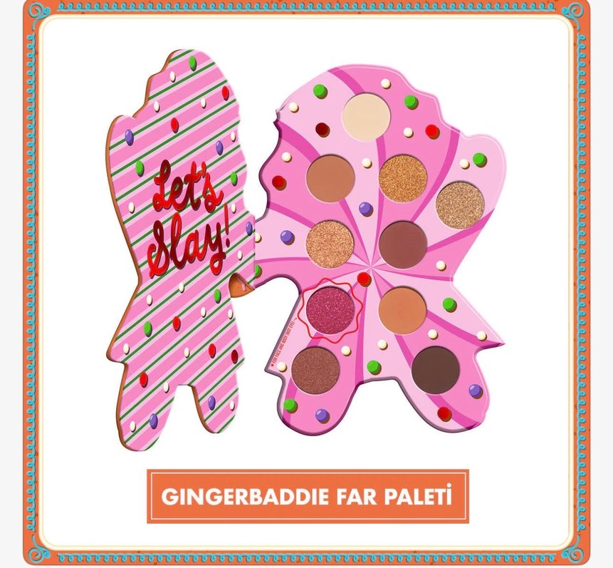 NYX yılbaşı özel far Paleti - Görsel 2