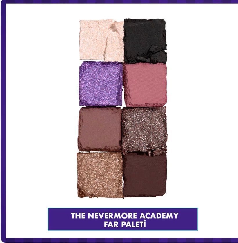 NYX wednesday Göz Farı Paleti - Görsel 2