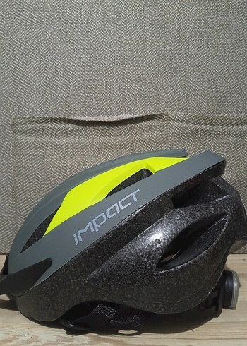 Gri Bisiklet Kaskı - Görsel 6