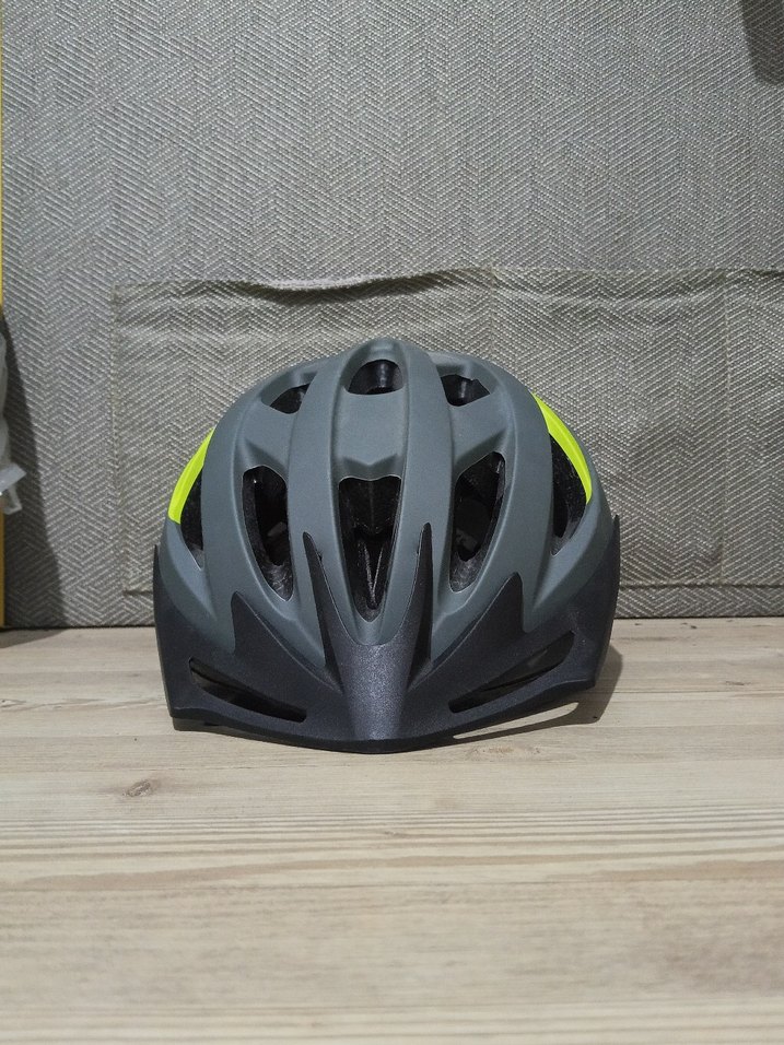 Gri Bisiklet Kaskı - Görsel 2