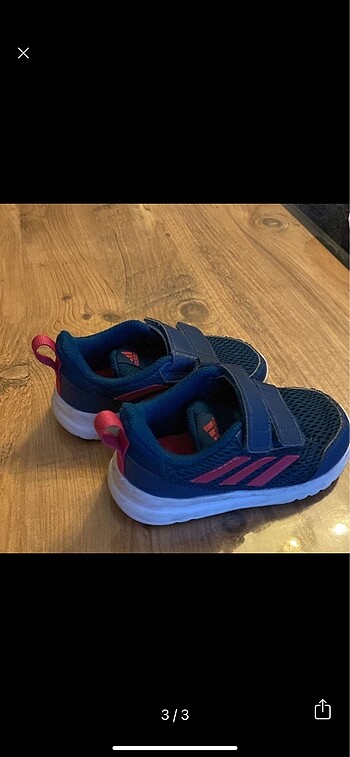 24 Beden Adidas çocuk ayakkabısı