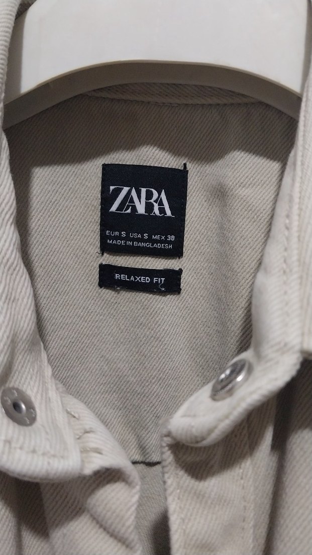 Bej Düğmeli erkek Denim Ceket - Görsel 5