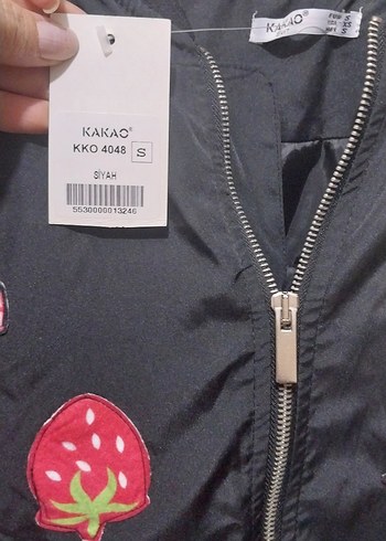 fermuarlı Street Style Kadın mont - Görsel 3