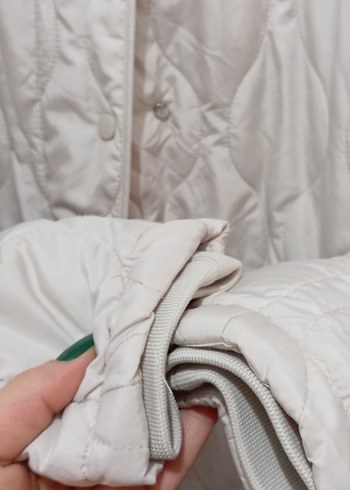 Mıknatıs çitli Uzun kaztugu Kadın Kışlık kaban - Görsel 2