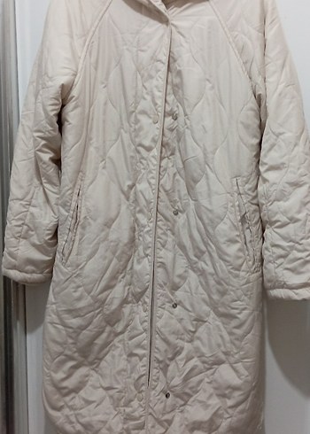 Mıknatıs çitli Uzun kaztugu Kadın Kışlık kaban - Görsel 7