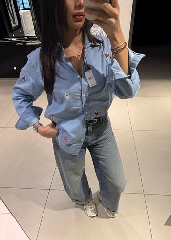 Bym Club Nakış Desenli Gömlek - Görsel 3