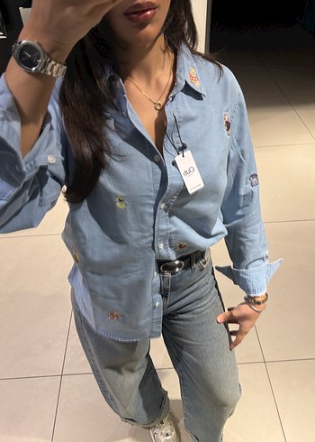 Bym Club Nakış Desenli Gömlek - Görsel 2